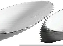 Mexen Elza umywalka nablatowa 40 x 33 cm, srebrna/biała - 21014079