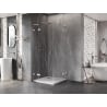 Mexen Lunar L Duo kabina prysznicowa uchylna 70 x 70 cm, transparent, chrom - 834L-070L-070P-01-00