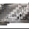 Mexen Lunar L Duo kabina prysznicowa uchylna 75 x 75 cm, transparent, chrom - 834L-075L-075P-01-00