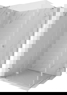 Mexen Lunar L Duo kabina prysznicowa uchylna lewa 90 x 80 cm, transparent, chrom - 834L-090L-080P-01-00