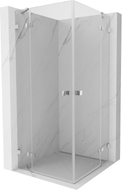 Mexen Lunar Duo kabina prysznicowa uchylna 115 x 115 cm, transparent, chrom - 834-115L-115P-01-00