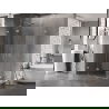 Mexen Lunar Duo kabina prysznicowa uchylna lewa 120 x 100 cm, transparent, chrom - 834-120L-100P-01-00