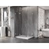 Mexen Lunar Duo kabina prysznicowa uchylna lewa 120 x 115 cm, transparent, chrom - 834-120L-115P-01-00