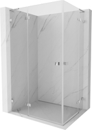 Mexen Lunar L Duo kabina prysznicowa uchylna lewa 115 x 75 cm, transparent, chrom - 834L-115L-075P-01-00
