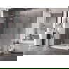 Mexen Lunar L Duo kabina prysznicowa uchylna lewa 120 x 85 cm, transparent, chrom - 834L-120L-085P-01-00
