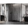 Mexen Lunar kabina prysznicowa pięciokątna uchylna lewa 100 x 90 cm, transparent, gun metal - 831-100L-090P-95-00-L