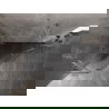Mexen Lunar kabina prysznicowa pięciokątna uchylna lewa 80 x 80 cm, transparent, nikiel szczotkowany - 831-080L-080P-97-00-L