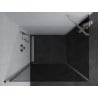 Mexen Pretoria kabina prysznicowa uchylna 70 x 120 cm, grafit, chrom - 852-070-120-01-40