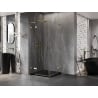 Mexen Lunar L Duo kabina prysznicowa uchylna 90 x 90 cm, transparent, złota - 834L-090L-090P-50-00