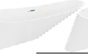 Mexen Dora wanna wolnostojąca 150 x 75 cm, biała, przelew różowe złoto - 52071507500-60