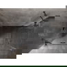 Mexen Lunar Duo kabina prysznicowa uchylna lewa 100 x 85 cm, transparent, gun gray szczotkowany - 834-100L-085P-66-00