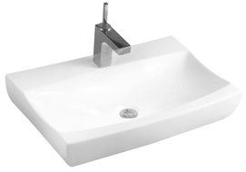 Mexen Sally umywalka nablatowa 62 x 40 cm, biała - 21076200