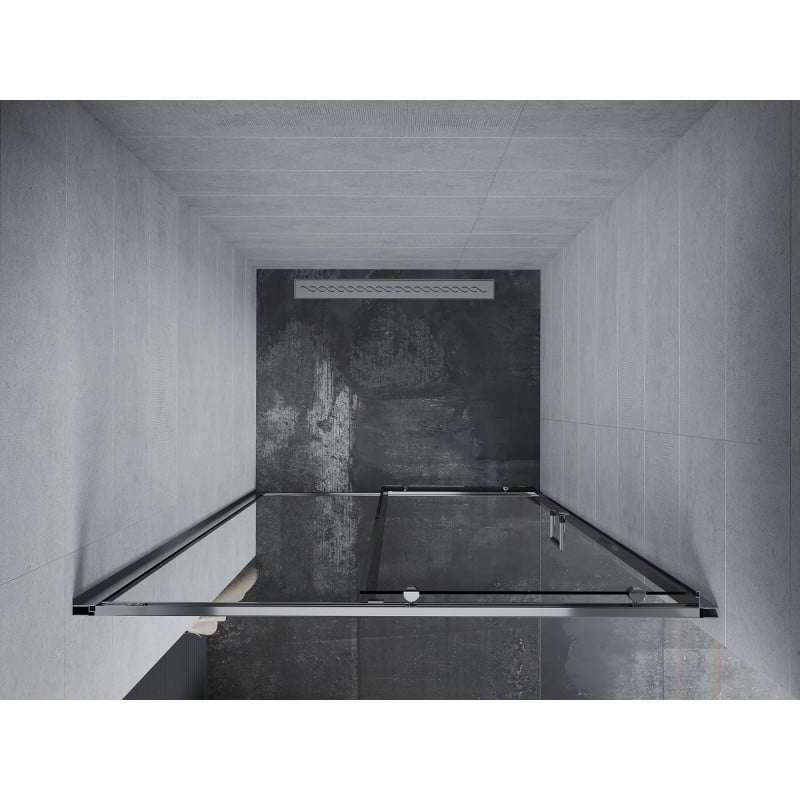 Mexen Apia drzwi prysznicowe rozsuwane 130 cm, transparent, chrom - 845-130-000-01-00