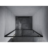 Mexen Apia drzwi prysznicowe rozsuwane 100 cm, transparent, czarne - 845-100-000-70-00