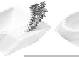 Mexen Hugo umywalka nablatowa lewa 40 x 22 cm, biała - 21254000L