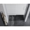 Mexen Apia drzwi prysznicowe rozsuwane 130 cm, pasy, chrom - 845-130-000-01-20