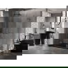 Mexen Lunar Duo kabina prysznicowa uchylna lewa 100 x 70 cm, transparent, gun metal - 834-100L-070P-95-00