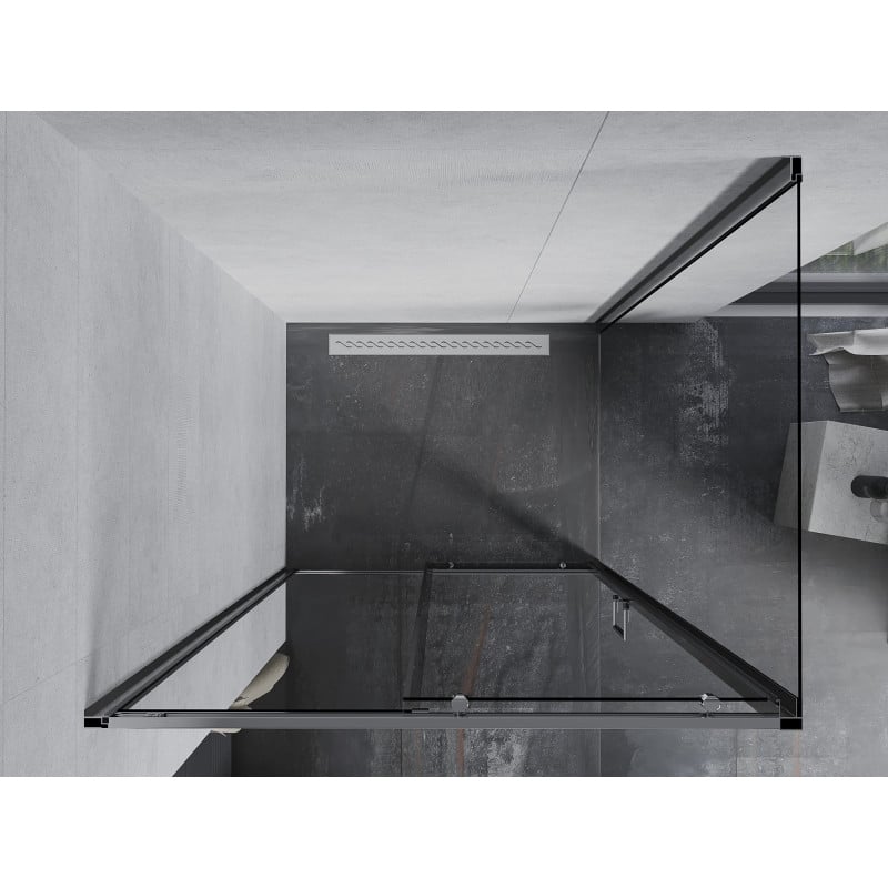 Mexen Apia kabina prysznicowa rozsuwana 110 x 90 cm, transparent, chrom - 840-110-090-01-00