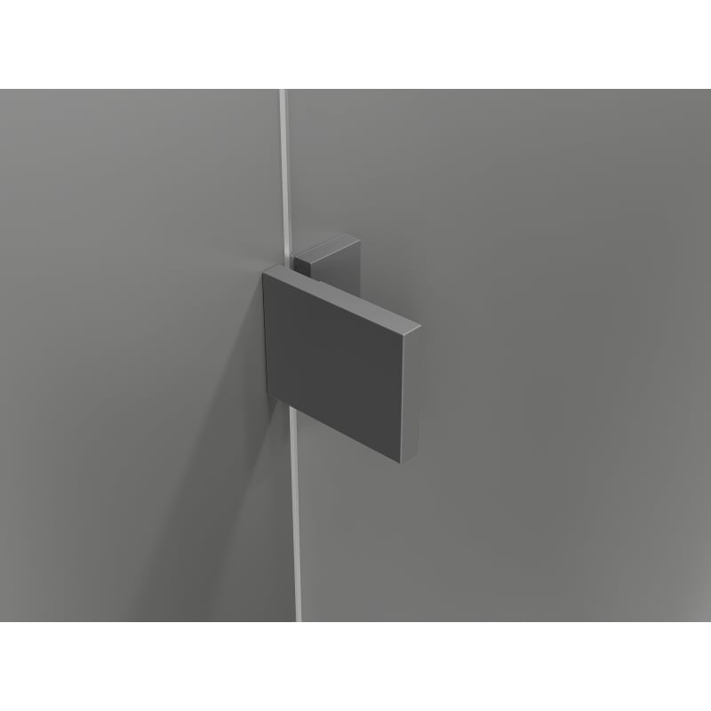 Mexen Lunar Duo kabina prysznicowa uchylna lewa 110 x 75 cm, transparent, gun metal - 834-110L-075P-95-00