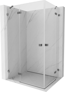 Mexen Lunar Duo kabina prysznicowa uchylna lewa 110 x 95 cm, transparent, gun metal - 834-110L-095P-95-00