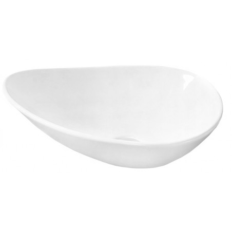 Mexen Lorena umywalka nablatowa 53 x 41 cm, biała - 21295300