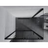 Mexen Apia kabina prysznicowa rozsuwana 100 x 90 cm, transparent, czarna - 840-100-090-70-00