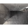 Mexen Lunar kabina prysznicowa uchylna lewa 80 x 80 cm, transparent, chrom - 834-080-080-01-00-L