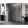 Mexen Lunar L Duo kabina prysznicowa uchylna lewa 120 x 95 cm, transparent, gun gray szczotkowany - 834L-120L-095P-66-00