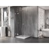 Mexen Lunar kabina prysznicowa uchylna lewa 90 x 90 cm, transparent, chrom - 834-090-090-01-00-L