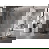 Mexen Lunar L kabina prysznicowa uchylna lewa 95 x 90 cm, transparent, chrom - 834L-095-090-01-00-L
