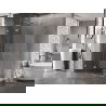 Mexen Lunar L kabina prysznicowa uchylna lewa 95 x 90 cm, transparent, chrom - 834L-095-090-01-00-L