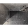 Mexen Lunar L kabina prysznicowa uchylna lewa 85 x 70 cm, transparent, gun gray szczotkowany - 834L-085-070-66-00-L