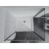 Mexen Apia kabina prysznicowa rozsuwana 110 x 70 cm, transparent, chrom + brodzik Flat - 840-110-070-01-00-4010