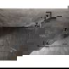 Mexen Lunar L kabina prysznicowa uchylna lewa 100 x 80 cm, transparent, gun gray szczotkowany - 834L-100-080-66-00-L