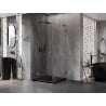 Mexen Lunar L kabina prysznicowa uchylna lewa 70 x 70 cm, transparent, gun metal - 834L-070-070-95-00-L