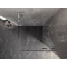 Mexen Lunar L kabina prysznicowa uchylna prawa 80 x 80 cm, transparent, chrom - 834L-080-080-01-00-P