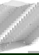 Mexen Lunar L kabina prysznicowa uchylna prawa 100 x 80 cm, transparent, chrom - 834L-100-080-01-00-P