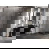 Mexen Lunar L kabina prysznicowa uchylna prawa 80 x 80 cm, transparent, złota - 834L-080-080-50-00-P