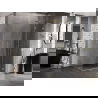 Mexen Lunar L kabina prysznicowa uchylna prawa 95 x 90 cm, transparent, złota szczotkowana - 834L-095-090-55-00-P