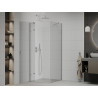 Mexen Roma kabina prysznicowa uchylna 100 x 100 cm, transparent, chrom - 854-100-100-01-00