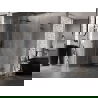 Mexen Lunar L Duo kabina prysznicowa uchylna lewa 100 x 75 cm, transparent, gun metal - 834L-100L-075P-95-00