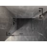 Mexen Lunar L Duo kabina prysznicowa uchylna lewa 110 x 100 cm, transparent, gun metal - 834L-110L-100P-95-00