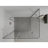 Mexen Roma kabina prysznicowa uchylna 90 x 100 cm, transparent, chrom - 854-090-100-01-00