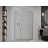 Mexen Roma kabina prysznicowa uchylna 95 x 70 cm, transparent, chrom - 854-095-070-01-00