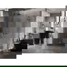 Mexen Lunar L Duo kabina prysznicowa uchylna lewa 120 x 115 cm, transparent, gun metal - 834L-120L-115P-95-00