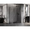 Mexen Lunar L kabina prysznicowa uchylna prawa 100 x 80 cm, transparent, gun metal - 834L-100-080-95-00-P
