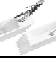 Mexen Inez umywalka nablatowa lewa 45 x 25 cm, biała - 21434500L