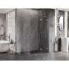 Mexen Lunar kabina prysznicowa uchylna prawa 75 x 70 cm, transparent, chrom - 834-075-070-01-00-P