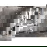 Mexen Lunar kabina prysznicowa uchylna prawa 95 x 80 cm, transparent, chrom - 834-095-080-01-00-P