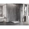 Mexen Lunar kabina prysznicowa uchylna prawa 100 x 100 cm, transparent, chrom - 834-100-100-01-00-P